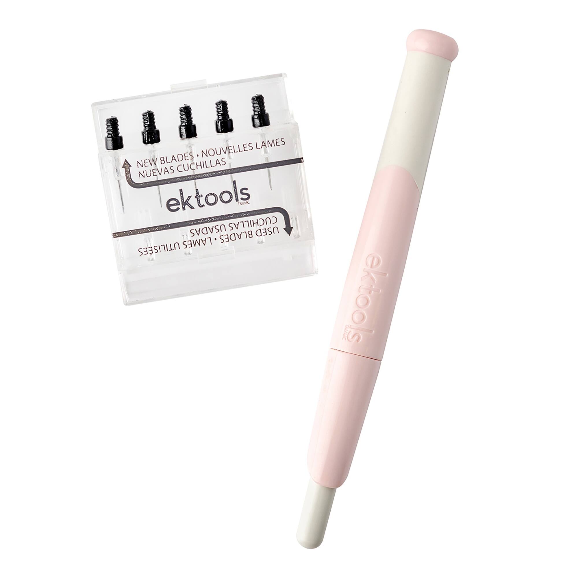 EK Tools Retractable Knife with 5 Replacement Blades